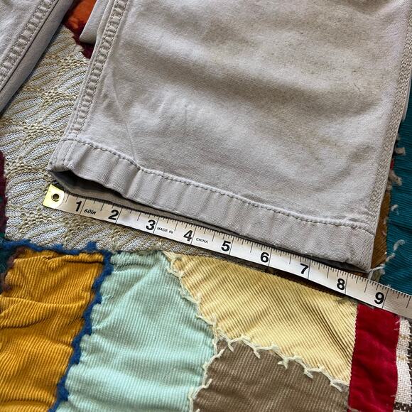 Carhartt Light Khaki Carpenter Workwear Pants 36Wx32L - Picture 7 of 7